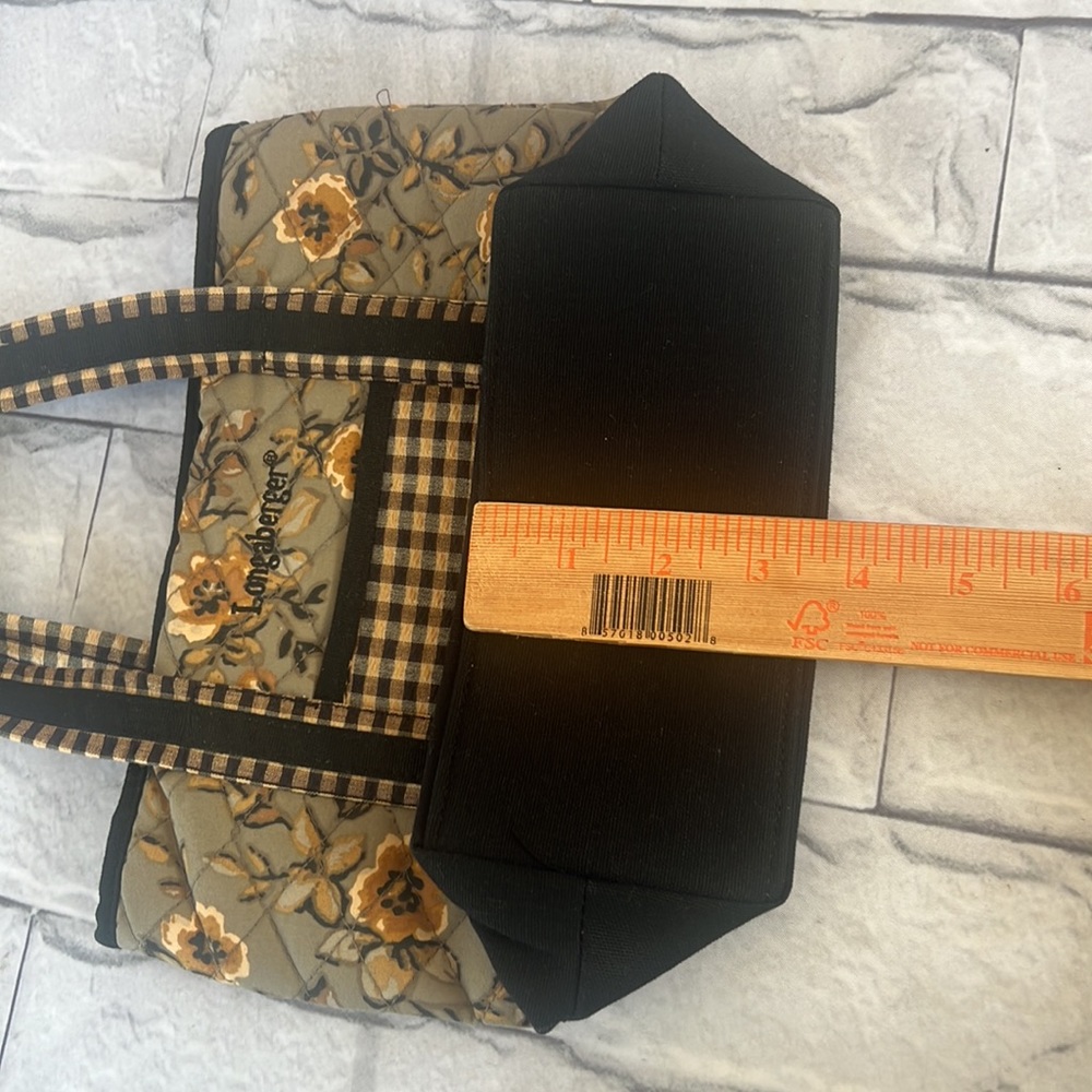 Longaberger mini floral bag - Picture 7 of 8
